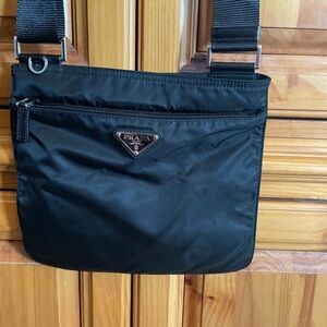 Prada Black Men's Messenger Bag